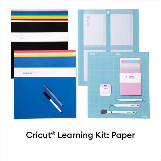 Cricut Maker® 3 Bundled with Vinyl, Iron-On & Paper Learning Kits